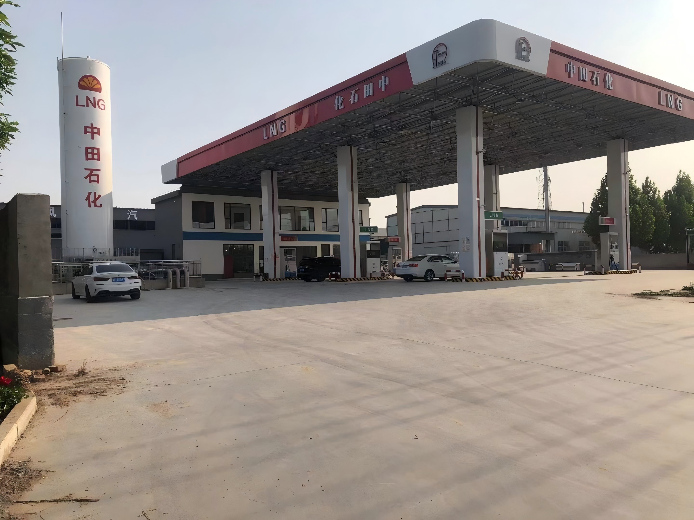 巨鹿中田石化LNG加气站